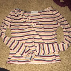 Stripped long sleeve